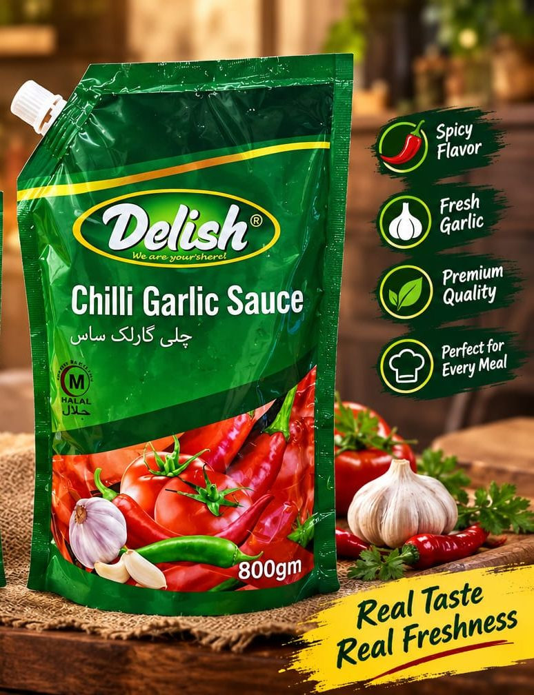 Ketchup chilli garlic 800gm